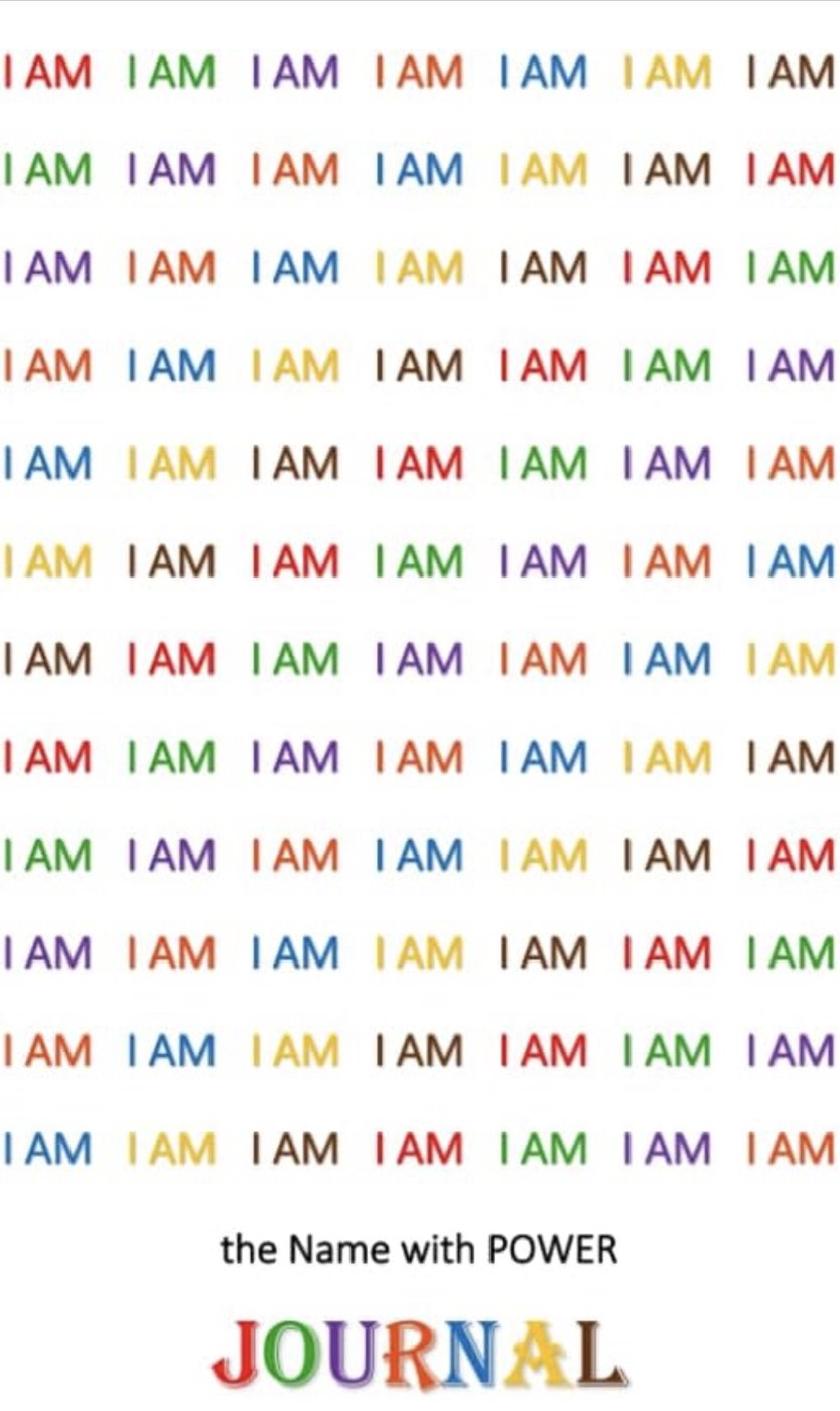 Cover of I AM the Name with Power Journal by Beverly E. Barracks